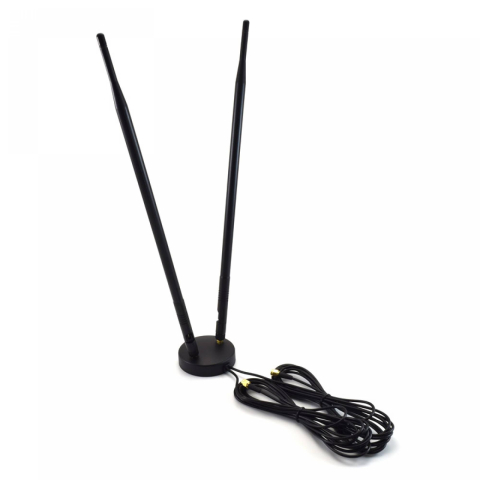 4G LTE 9dBi комнатная двойная омни антенна SMA Male 3м