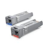 Ubiquiti 10Gbps двунаправленный одномодовый оптический модуль, 2 шт.
