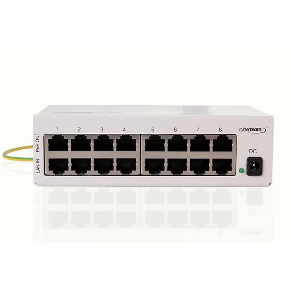 Ethernet грозозащита 8P PoE Desktop