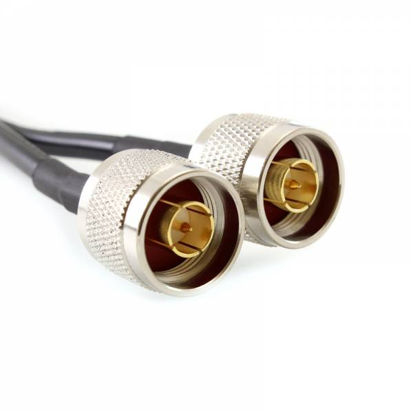 Коаксиальный кабель N Male / SMA Male 7.5м двойной