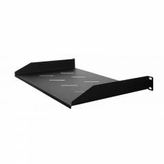 Полка для стойки 19" 1U, 270мм, черная
