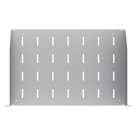 Полка для стойки 19" 1U, 300мм, серая