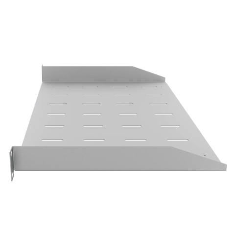 Полка для стойки 19" 1U, 300мм, серая