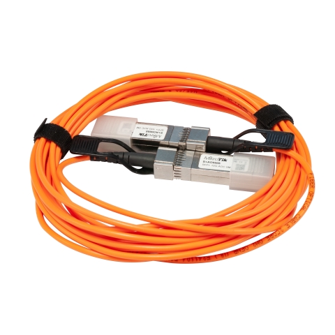 MikroTik SFP+ 5m Активный оптический кабель прямого подключения