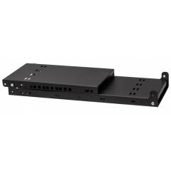 Настенная стойка 19" 4U, 330мм, черная