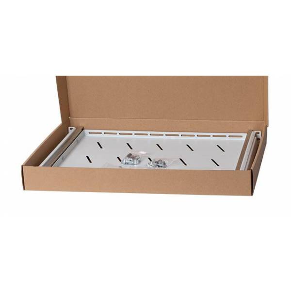 Выдвижная полка 19" 1U, 350 мм, серая