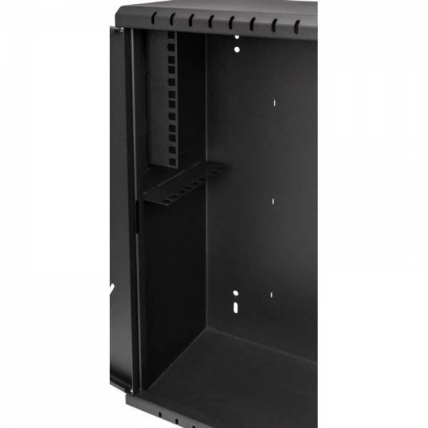 Стоечный шкаф 19" 3U+4U, 180мм, черный
