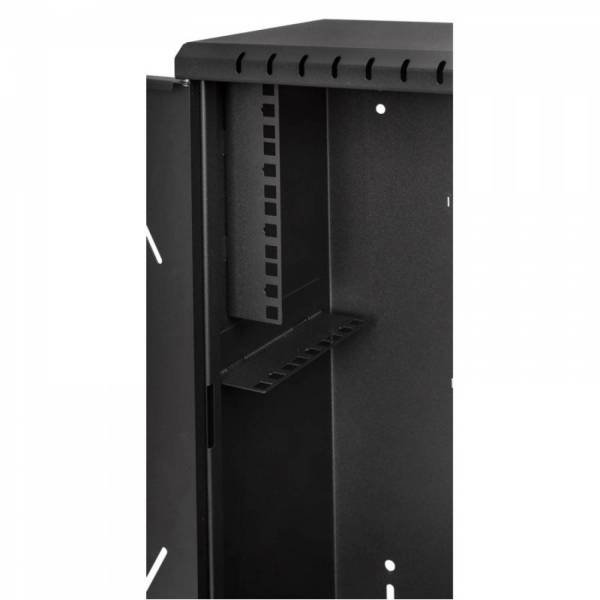 Стоечный шкаф 19" 3U+4U, 180мм, черный