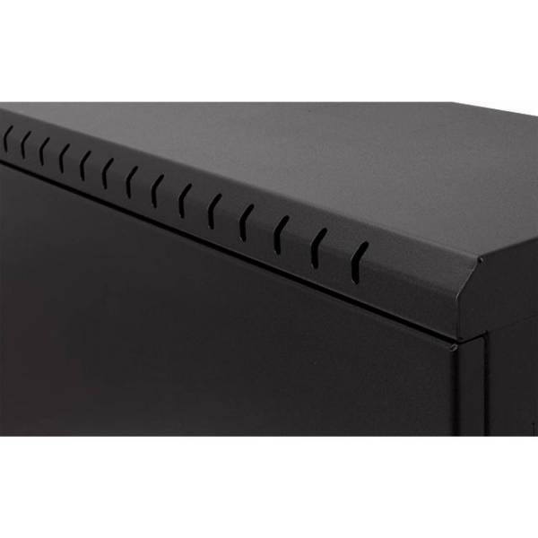 Стоечный шкаф 19" 3U+4U, 180мм, черный