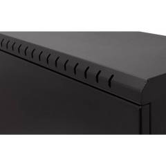 Стоечный шкаф 19" 3U+4U, 180мм, черный