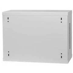 Стоечный шкаф 19" 3U, металлическая дверь, 180мм, серый