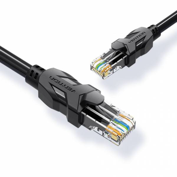 Патч-корд UTP Cat6 0.75м черный