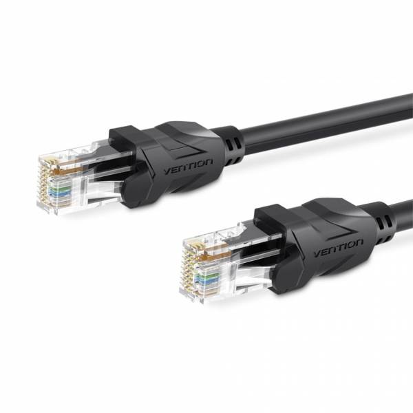 Патч-корд UTP Cat6 0.75м черный