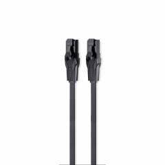 Плоский патч-корд UTP Cat6 8м черный