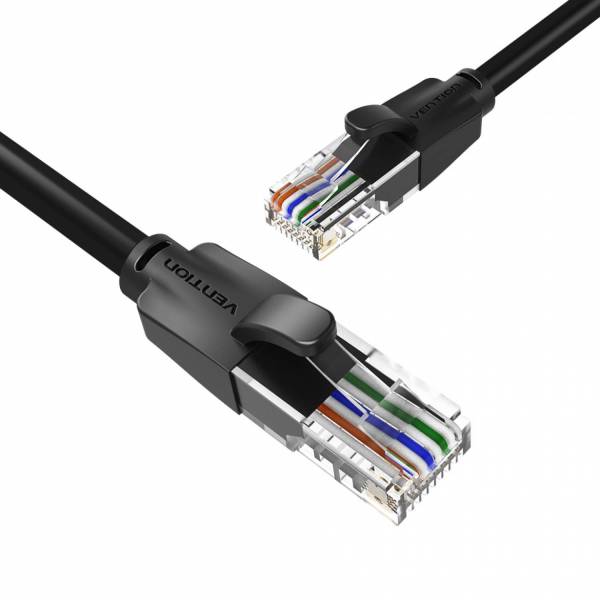 Vention Патч-корд Cat6 2м черный