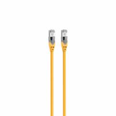 Патч-корд SSTP Cat6A 2м желтый