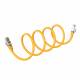 Патч-корд SSTP Cat6A 5м желтый