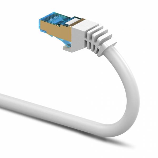 Патч-корд SSTP Cat7 3м серый
