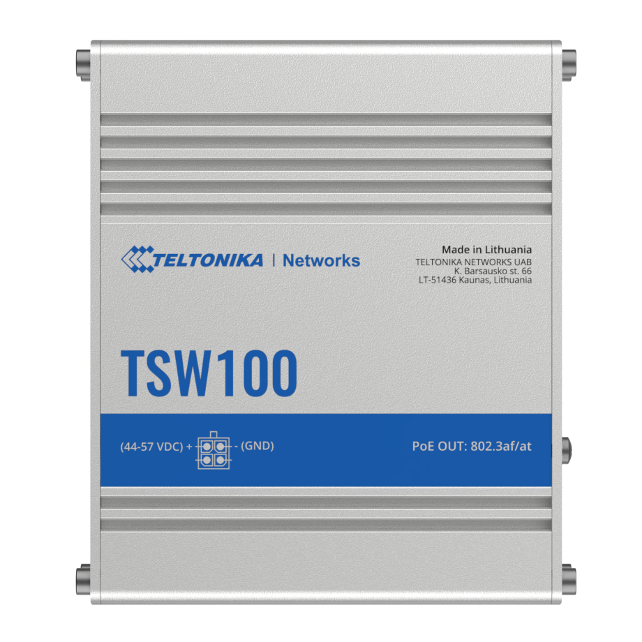 Teltonika TSW100 PoE коммутатор