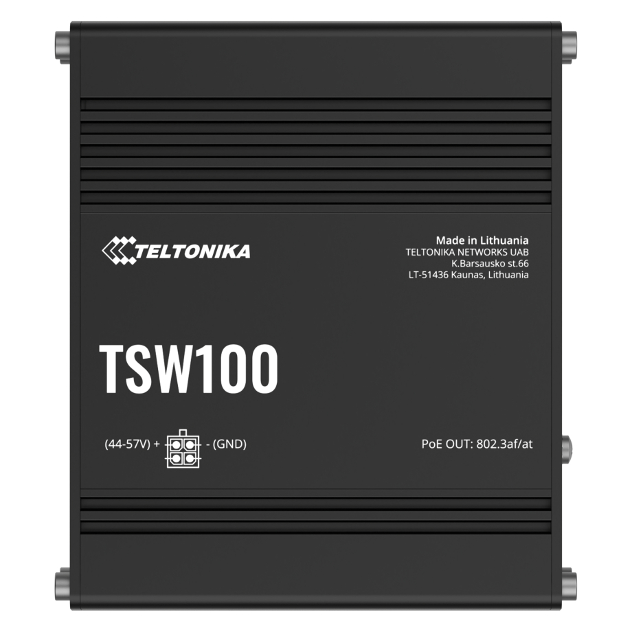 Teltonika TSW100 PoE коммутатор