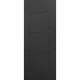 Угловой стоечный шкаф 19" 9U, 330мм, стеклянная дверь, черный