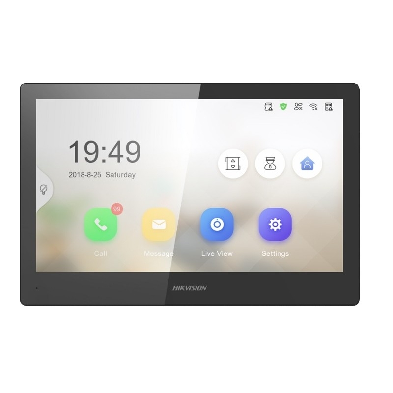 HikVision 10" TFT LCD IP-видеодомофон DS-KH8520-WTE1