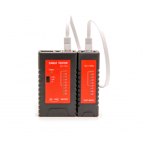 Тестер сетевого кабеля RJ11/ RJ12/ RJ45