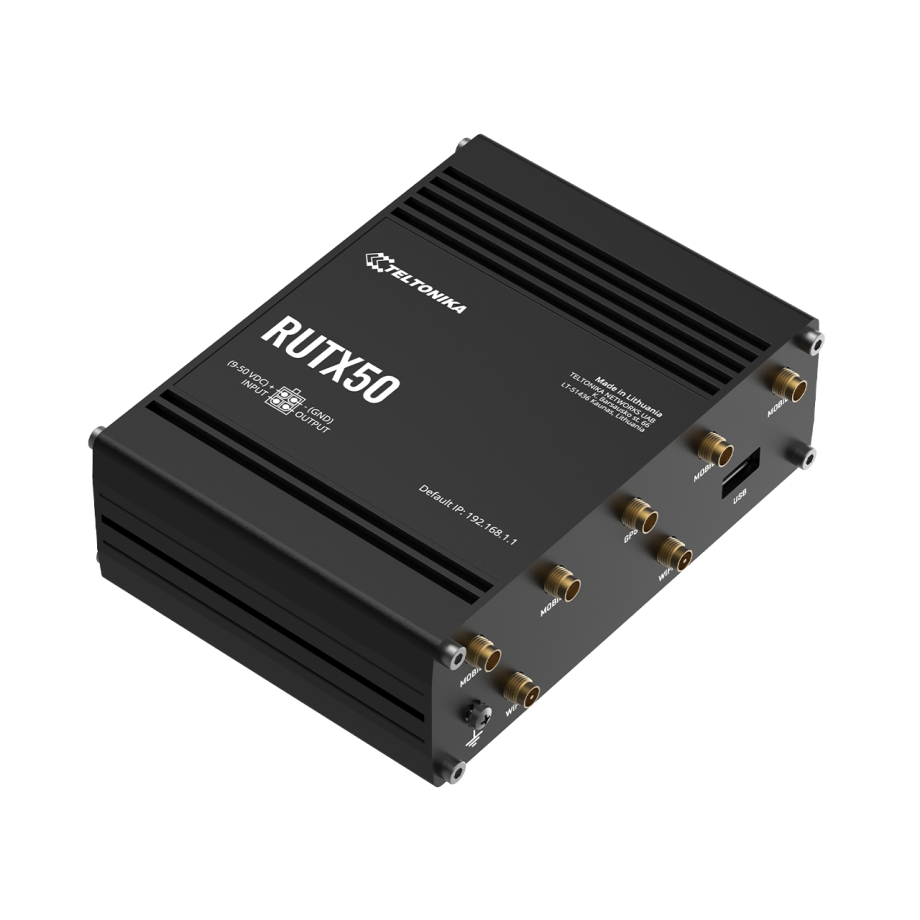 Teltonika RUTX50 промышленный 5G роутер