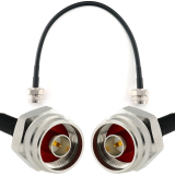 N Male / N Male Hex 30см коаксиальный кабель — HF240 (эквивалент LMR240)