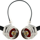N Male / N Male Hex 50см коаксиальный кабель — HF240 (эквивалент LMR240)