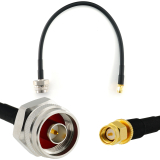 SMA Male / N Male Hex 30см коаксиальный кабель — HF240 (эквивалент LMR240)