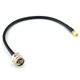 SMA Male / N Male Hex 30см коаксиальный кабель — HF240 (эквивалент LMR240)