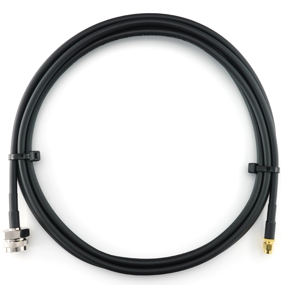 SMA Male / N Male Hex 2м коаксиальный кабель — HF240 (эквивалент LMR240)