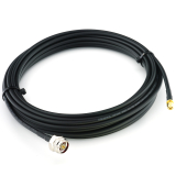 SMA Male / N Male Hex 5м коаксиальный кабель — HF240 (эквивалент LMR240)