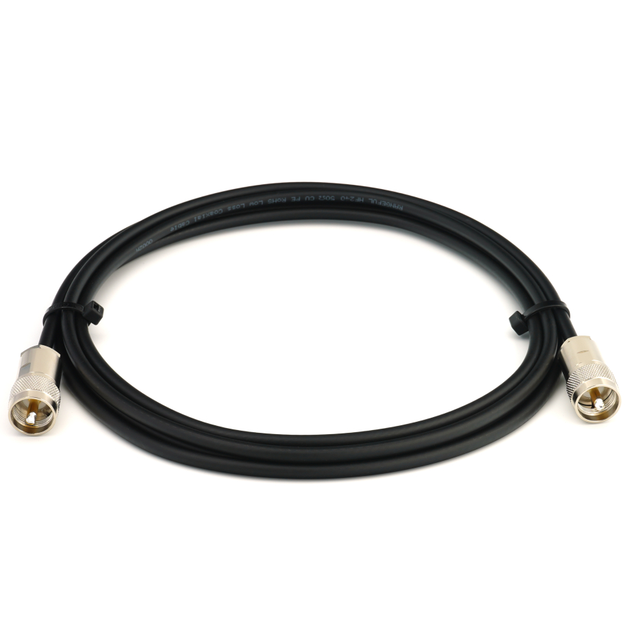 PL259 / PL259 1м UHF коаксиальный кабель для CB радио — HF240 (эквивалент LMR240)