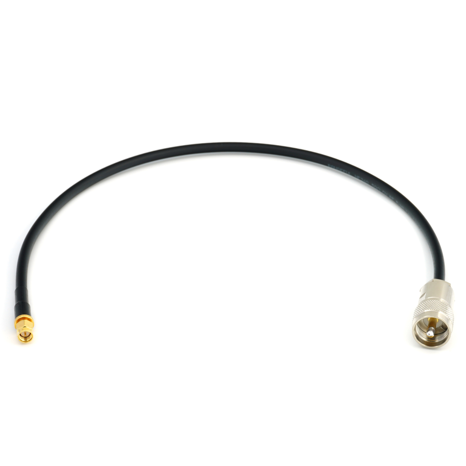 SMA Male / PL259 50см UHF гибкий коаксиальный кабель для CB радио — HF240 (эквивалент LMR240)