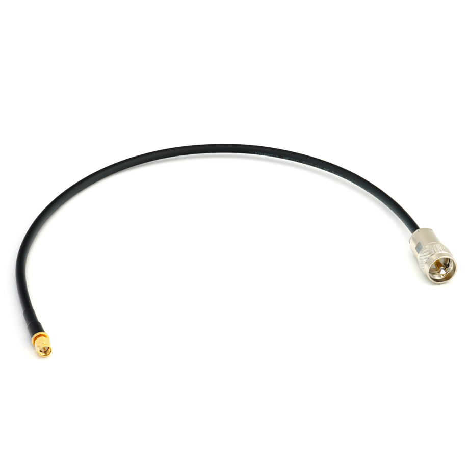 SMA Male / PL259 50см UHF гибкий коаксиальный кабель для CB радио — HF240 (эквивалент LMR240)