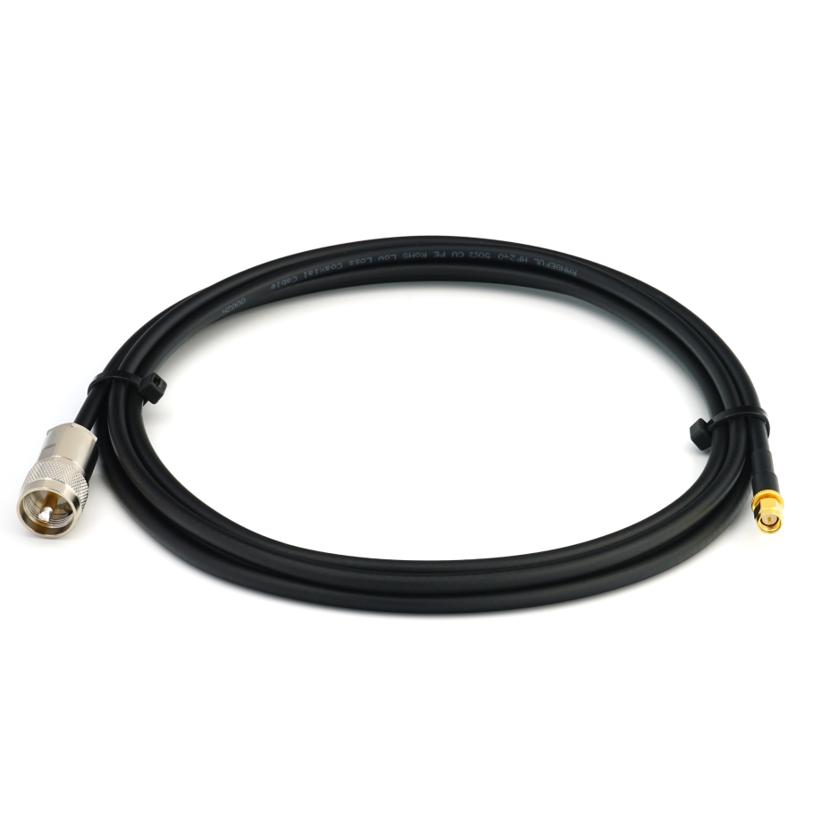 SMA Male / PL259 1м UHF гибкий коаксиальный кабель для CB радио — HF240 (эквивалент LMR240)