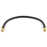 RP-SMA Male / RP-SMA Male 30см коаксиальный кабель — HF240 (эквивалент LMR240)