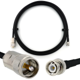 BNC Male / PL259 2м  UHF коаксиальный кабель — HF240 (эквивалент LMR240)