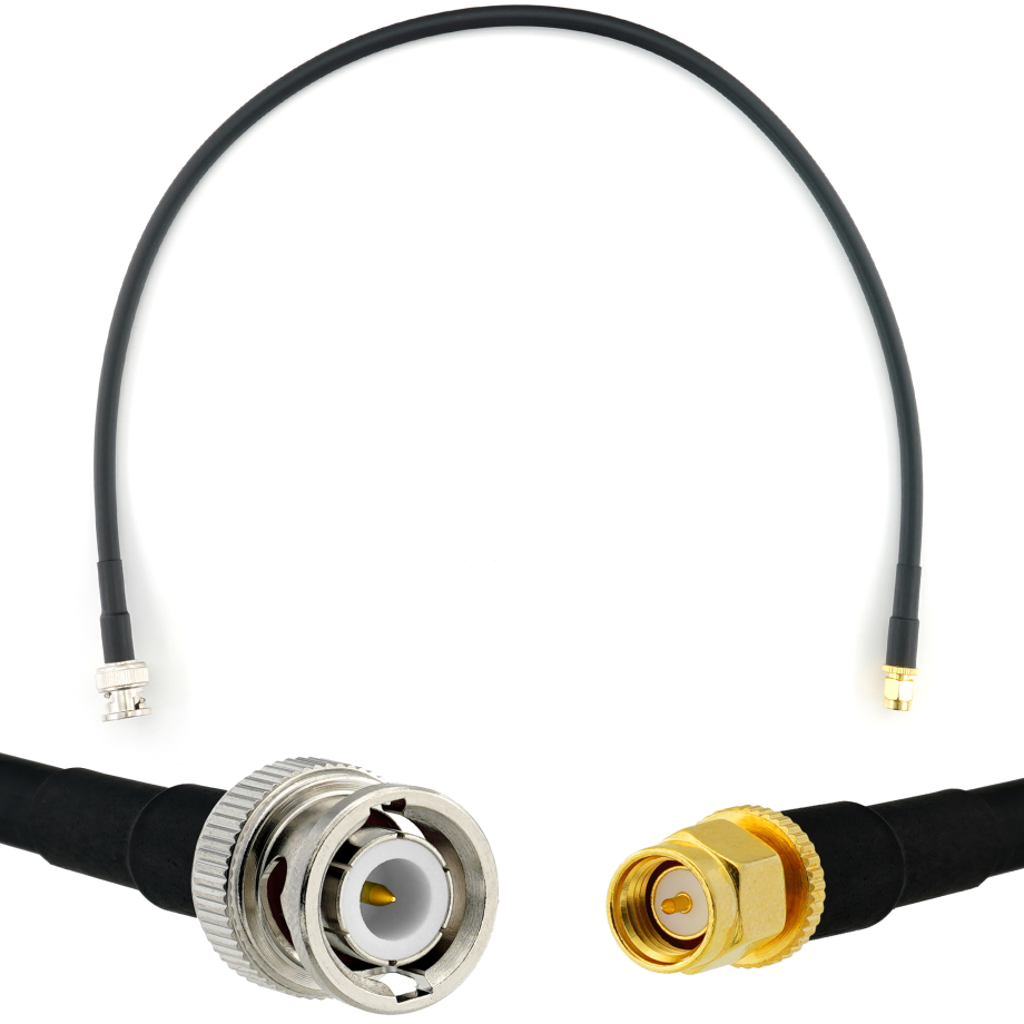  BNC Male / SMA Male 50см коаксиальный кабель — HF240 (эквивалент LMR240)