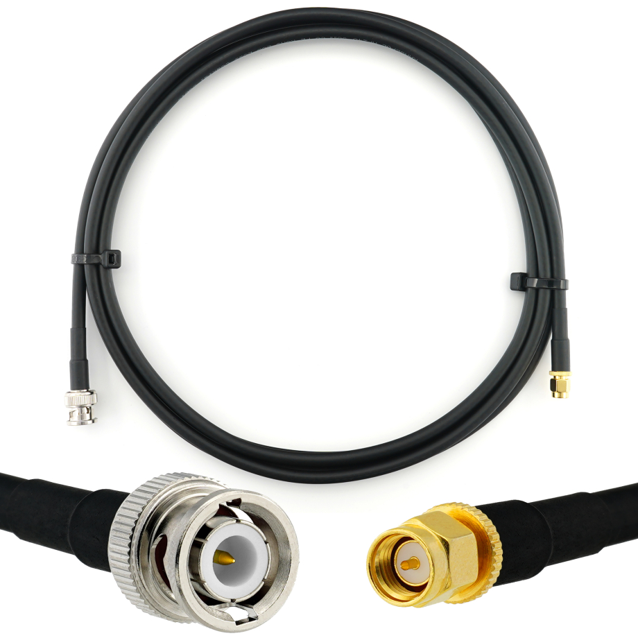  BNC Male / SMA Male 2м коаксиальный кабель — HF240 (эквивалент LMR240)