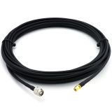 SMA Male / RP-TNC Male 50см коаксиальный кабель — HF240 (эквивалент LMR240)