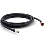 N Male / RP-TNC Male 2м коаксиальный кабель — эластичный HF-400-UF (эквивалент LMR400 UF UltraFlex)
