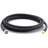 SMA Male / RP-TNC Male 20м коаксиальный кабель — эластичный HF-400-UF (эквивалент LMR400 UF UltraFlex)
