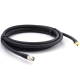 SMA Male / RP-TNC Male 20м коаксиальный кабель — эластичный HF-400-UF (эквивалент LMR400 UF UltraFlex)