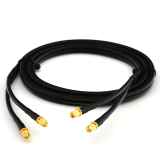 SMA Male / SMA Male 5м двойной коаксиальный кабель — HF240 (эквивалент LMR240)