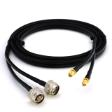 SMA Male Hex / N Male Hex 15м двойной коаксиальный кабель — HF240 (эквивалент LMR240)
