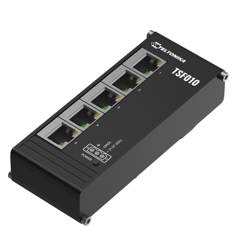 Teltonika TSF010 компактный Ethernet коммутатор