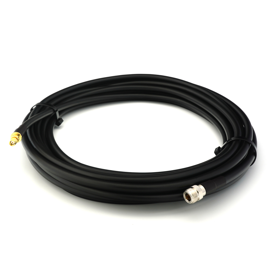 SMA Male / N Female 20м эластичный коаксиальный кабель — эквивалент LMR400 UF UltraFlex